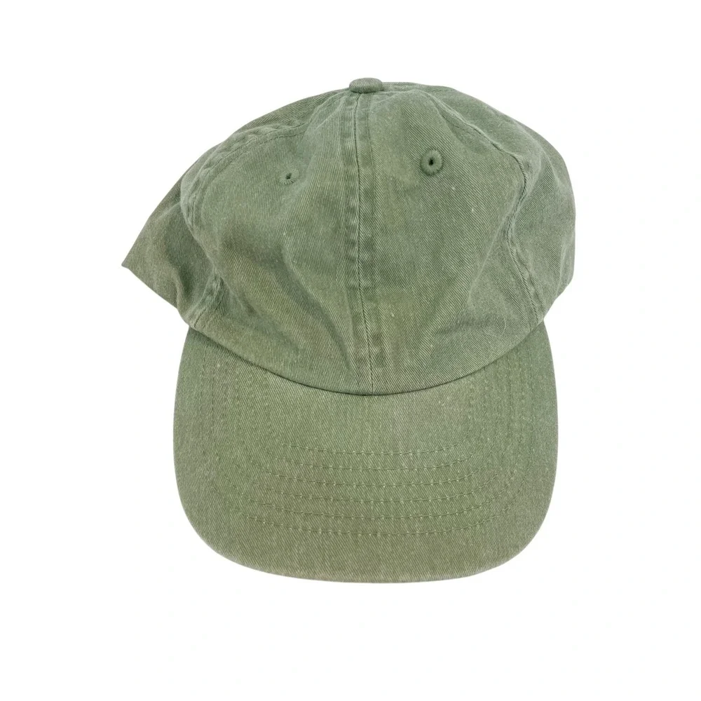 Vintage Native Kid Kids Olive Green Blank Dad‎ Hat Baseball Cap Adjustable Strap